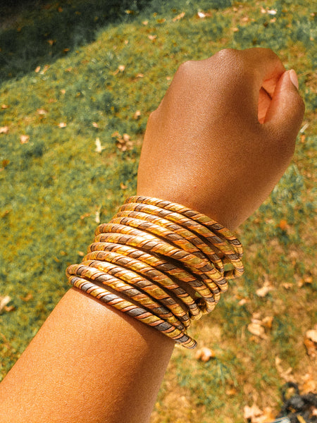 3 toned metals bracelet